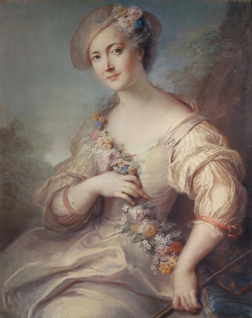 Ritratto della marchesa di Beuvron - Musee des Beaux, Arts et d'Archeologie, Besancon